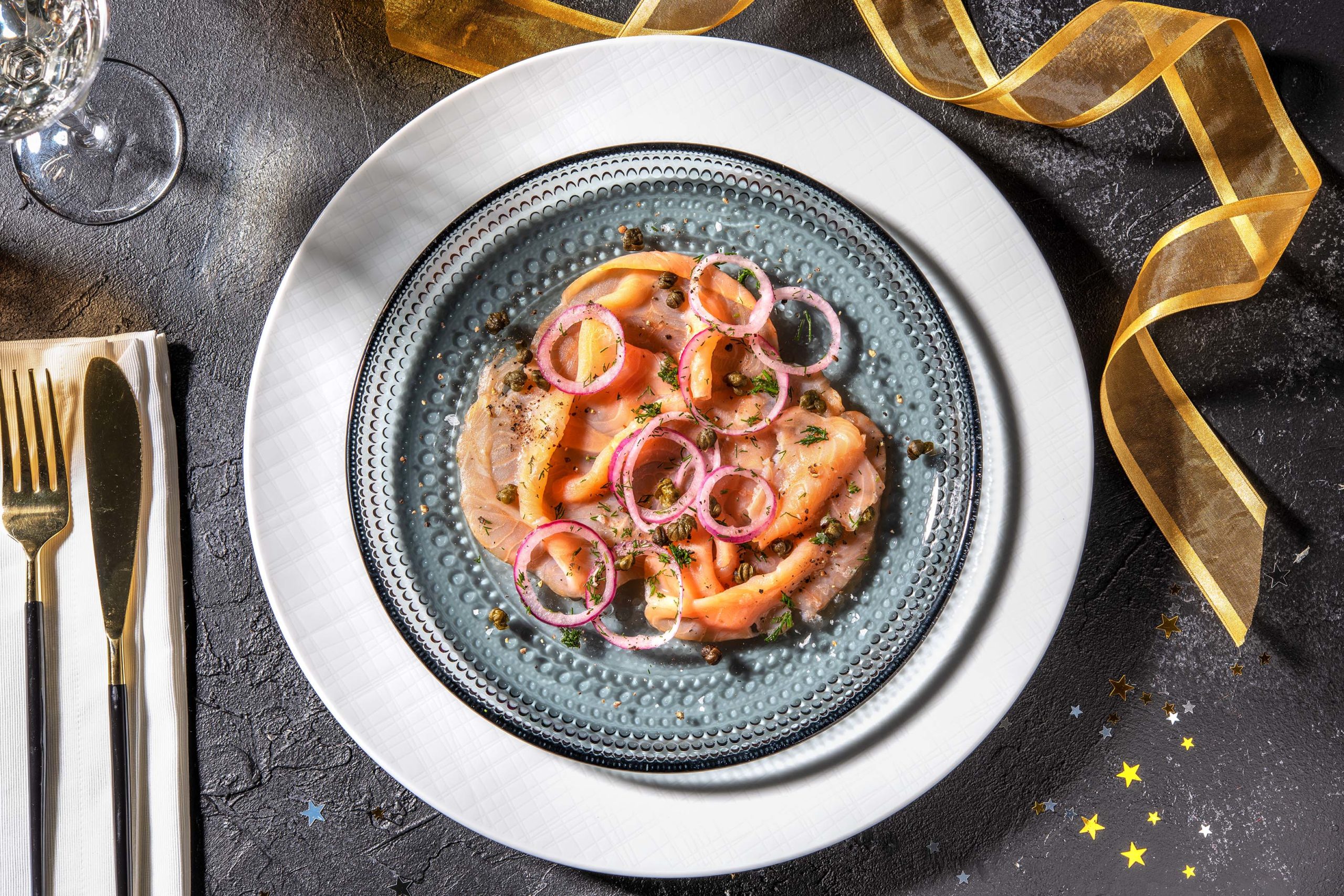 Voorgerecht kerstmenu